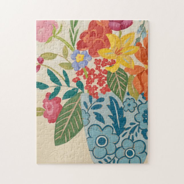 Puzzle Fleurs printanières I (Vertical)