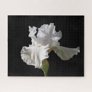 Puzzle Fleurs White Iris