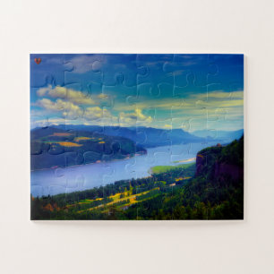 Puzzle Fleuve Columbia Oregon.