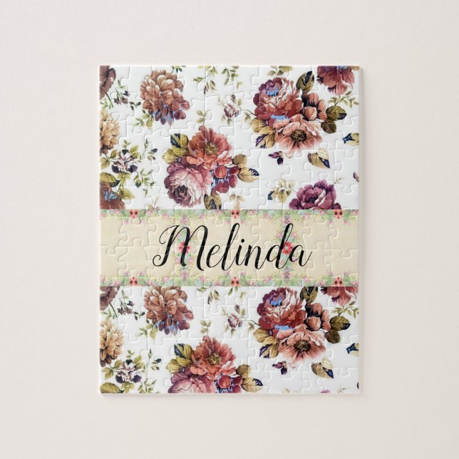 Puzzle floral (Vertical)