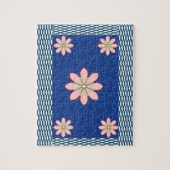 Puzzle floral (Vertical)