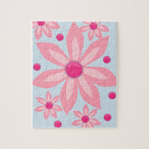 Puzzle floral