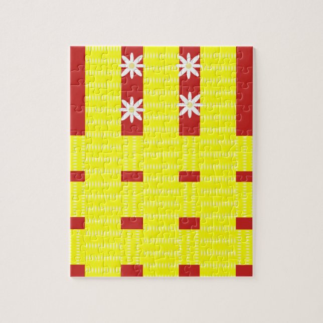 Puzzle floral (Vertical)