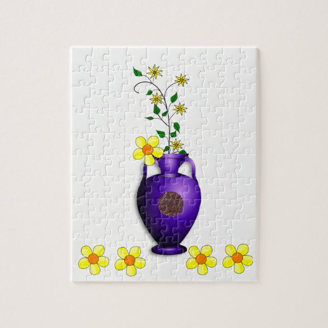 Puzzle floral (Vertical)