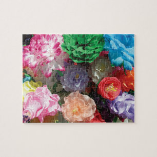 Puzzle floral