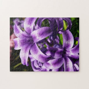 Puzzle Floral Blue Hyacinth