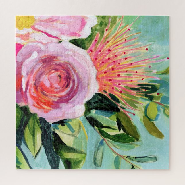 Puzzle Floral I (Vertical)