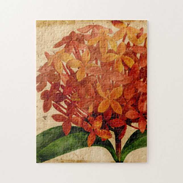 Puzzle Floral III (Vertical)