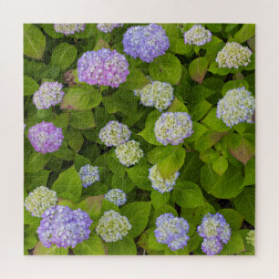 Puzzle Floral Lavender Hydrangea Photographie d'été