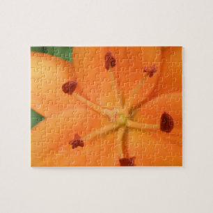 Puzzle Floral Lily orange