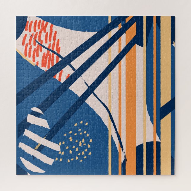 Puzzle Flore tropicale : En-tête moderne (Vertical)