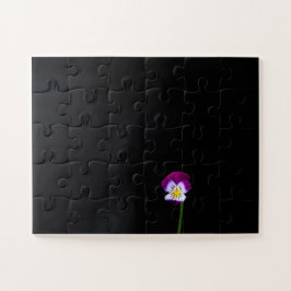 Puzzle Flore violette 11x14 30pc jpcnm