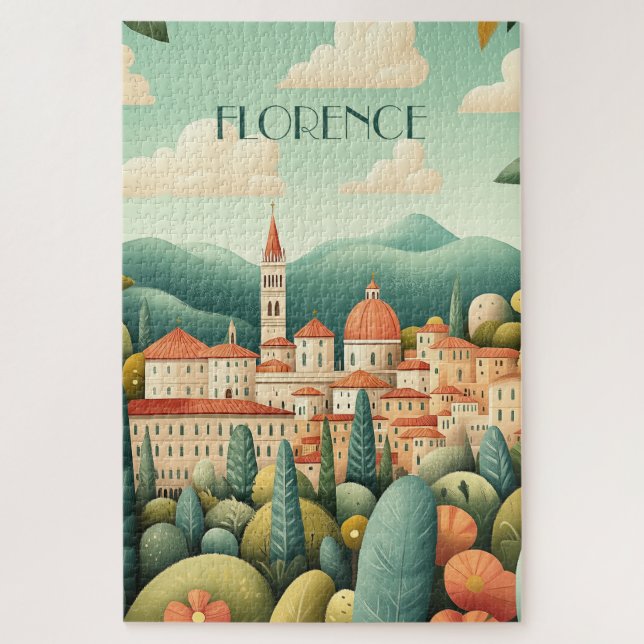 Puzzle Florence Italie Voyages (Vertical)