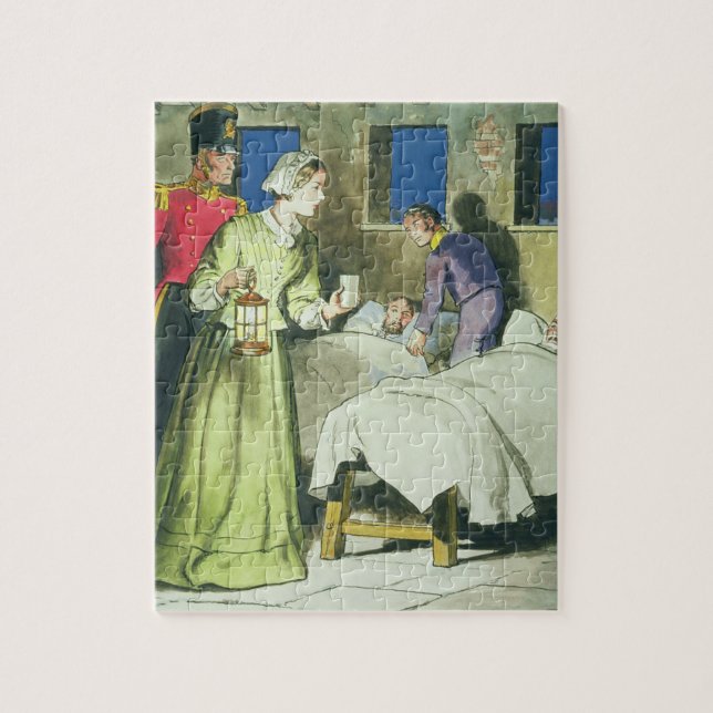 Puzzle Florence Nightingale (1820-1910) des 'piaulements (Vertical)