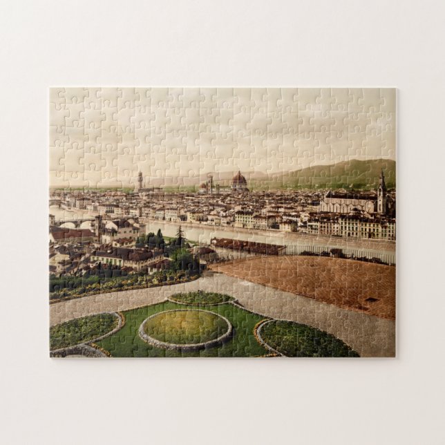 Puzzle Florence Toscane Italie 1897 (Horizontal)