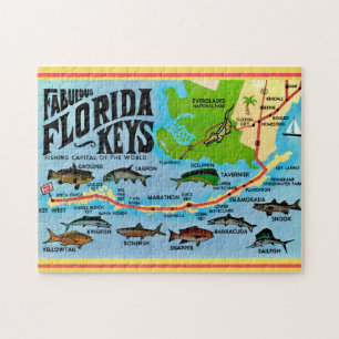 Puzzle Florida Keys Fabulous Fish