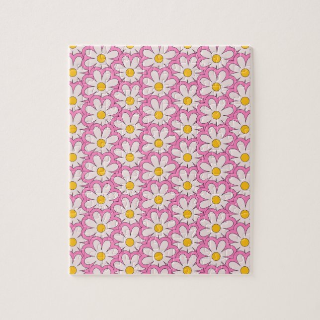 Puzzle Flower (Vertical)