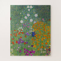 Flower Garden by Gustav Klimt