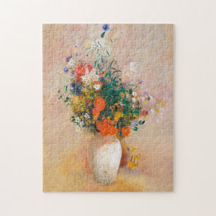Puzzle Flowers in a Vase Painting Odilon Redon Amazing Mo
