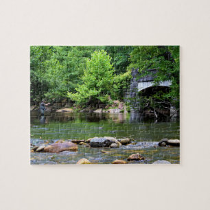 Puzzle Fly Fishing Day Dream  -  8x10