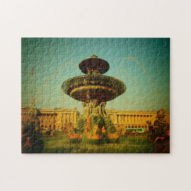 Puzzle Fontaines de Paris. (Horizontal)