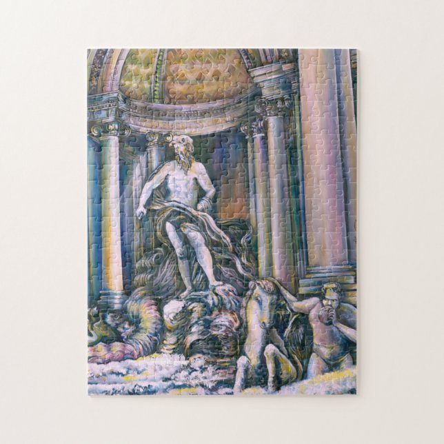 Puzzle Fontana Di Trevi, Roma, Italie (Vertical)