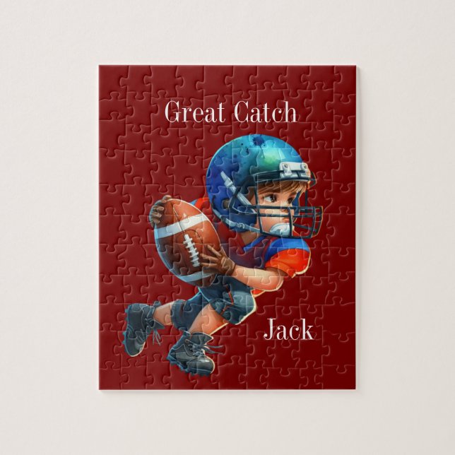 Puzzle Football personnalisé (Vertical)