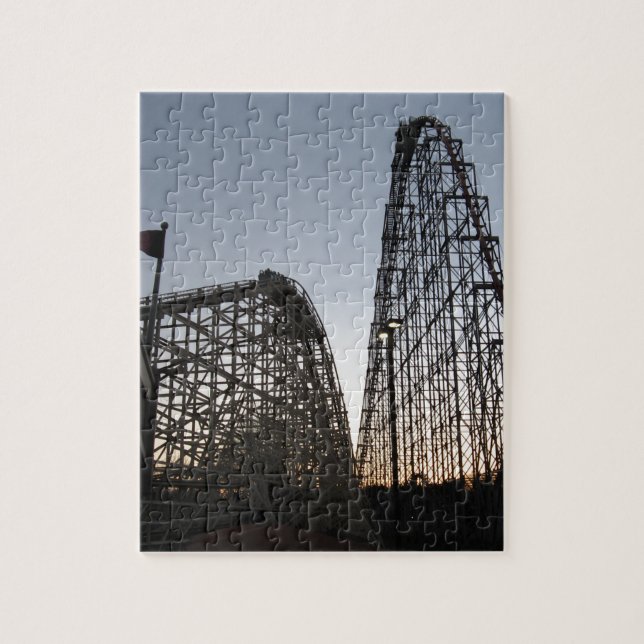 Puzzle Force et parc en acier de Thunderhawk Dorney (Vertical)