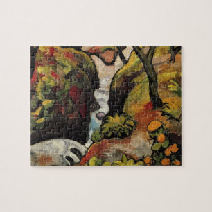 Puzzle Forest Brook par August Macke Expressionnisme Vint