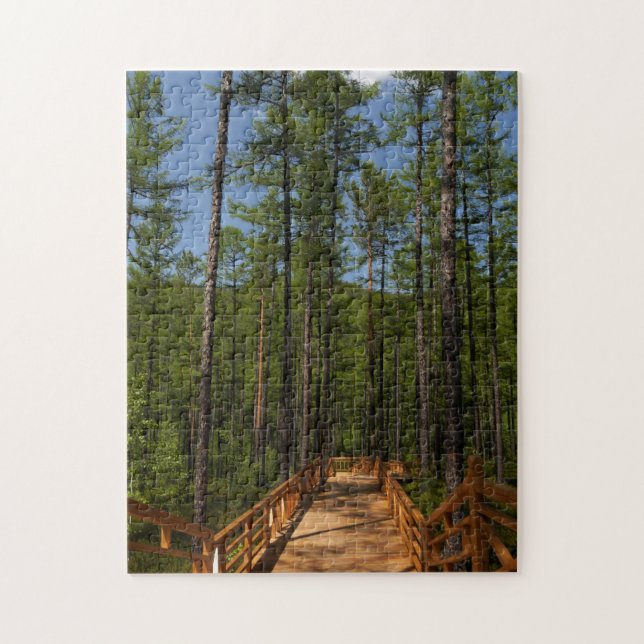 Puzzle Forêt de pins (Vertical)