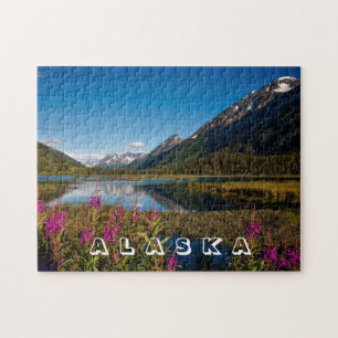 Puzzle Forêt nationale de Chugach, Alaska, photo Pittores