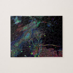 Puzzle Forêt psychédélique…