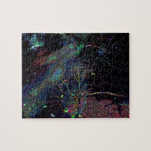 Puzzle Forêt psychédélique… (Horizontal)