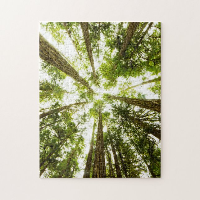 Puzzle Forêt tropicale verte luxuriante (Vertical)