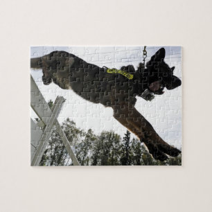 Puzzle Formation de chien policier de berger allemand