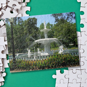 Puzzle Forsyth Park Fontaine Savannah GA