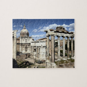 Puzzle Forum Romain, Rome, Italie
