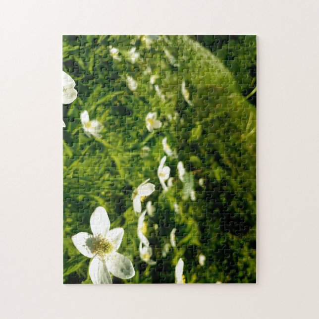 Puzzle Foto für kreative Blume (Vertikal)