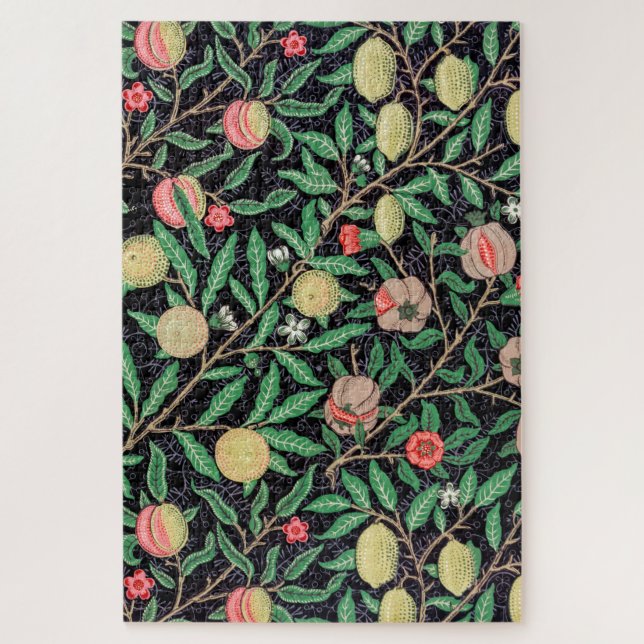 Puzzle Four Fruit, William Morris (Vertical)