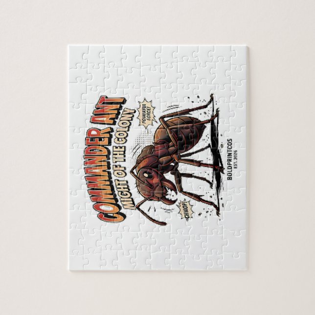 Puzzle Fourmi Commandant  (Vertical)