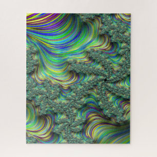 Puzzle Fractal coloré