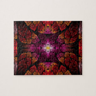 Puzzle Fractale - Aztèque - L'oeil qui voit tout