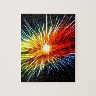 Puzzle Fractale d'arc-en-ciel