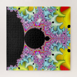 Puzzle Fractale Mandelbrot multicolore
