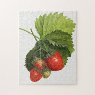 Puzzle Fraise vintage