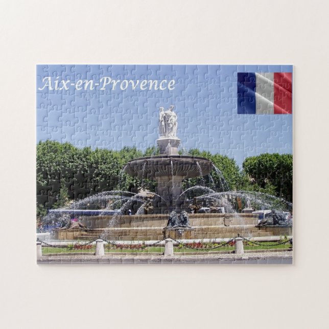 Puzzle France - Aix-en-Provence - (Horizontal)