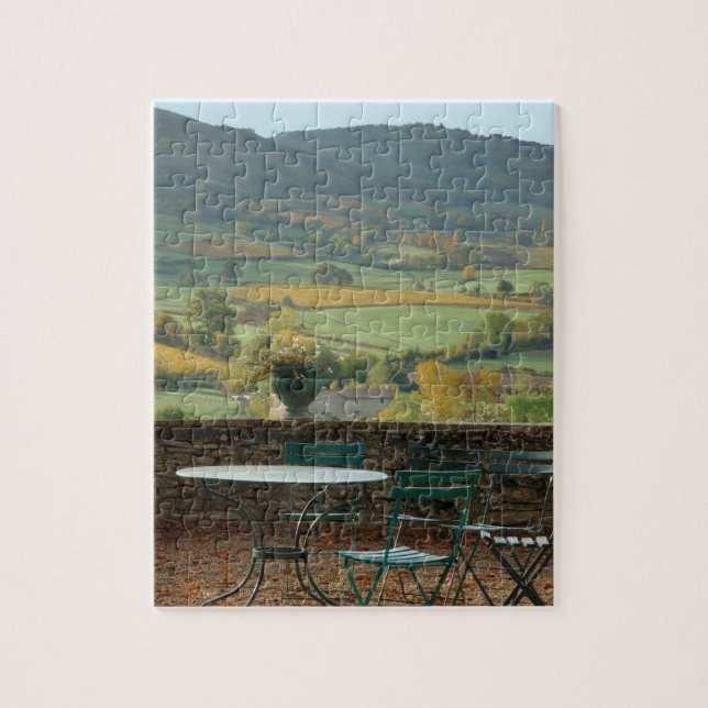 Puzzle France, Bourgogne, région de Maconnais, Château de (Vertical)