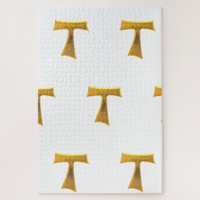 Puzzle Franciscan Tau (Vertical)