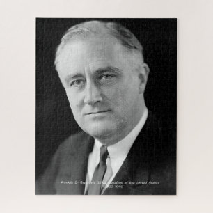 Puzzle Franklin D. Roosevelt 32e Président des États-Unis