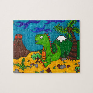 Puzzle Frapper du pied T-Rex